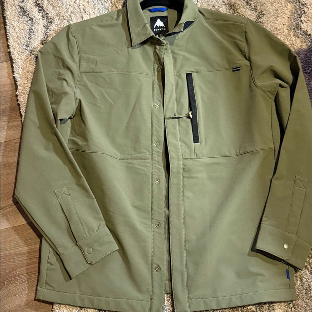 Burton Men's Sage Green Shirt Jacket